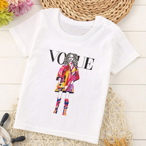 Princess Print Girls Tshirt