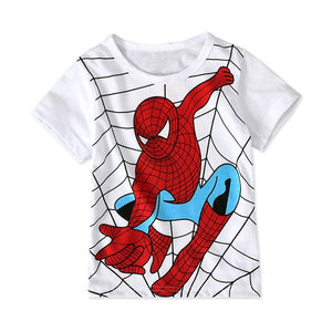 Hero Spiderman Superman T shirt
