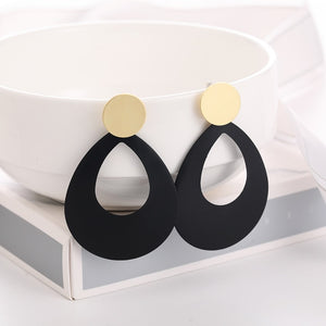 Golden Drop Earrings For Women