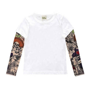 Novelty Tattoo Long Sleeve T-Shirts