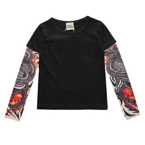 Novelty Tattoo Long Sleeve T-Shirts