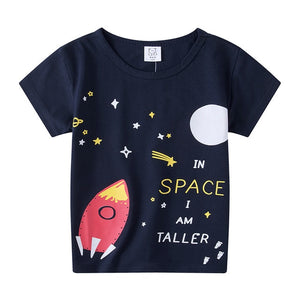 Cartoon Print Baby Boys T Shirt