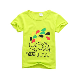 Cartoon Print Baby Boys T Shirt