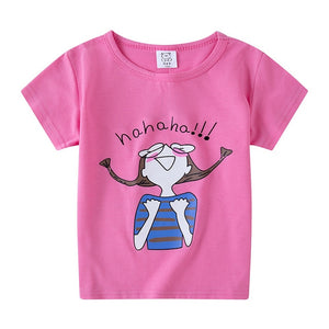 Cartoon Print Baby Boys T Shirt