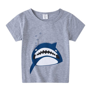 Cartoon Print Baby Boys T Shirt