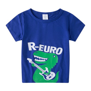 Cartoon Print Baby Boys T Shirt