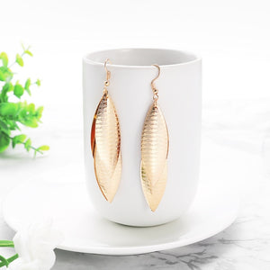 Golden Drop Earrings For Women
